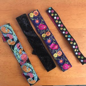 ‼️LAST CHANCE ‼️ Patterned Athletic Headbands